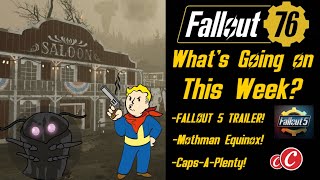 FALLOUT 5 TRAILER RELEASED Whats Going on This Week in Fallout 76 Apr 1  Apr 8 2024 [upl. by Ahsercul]