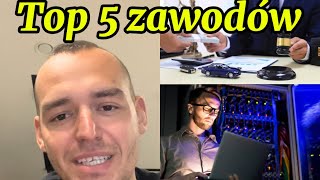 Top 5 zawodów szanowanych w Polsce 2024 ile zarabia dc dlaciebie straż górnik lekarz zarobki [upl. by Bohaty317]