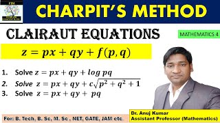 Clairaut Equation  Clairaut Equation PDE  Clairaut Equation Proof  Clairaut Equation Problems [upl. by Camilo578]