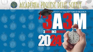 3A3M  3 anni in 3 minuti  2024  Competizione Nazionale  Presentazione dei lavori di tesi [upl. by Tristas650]