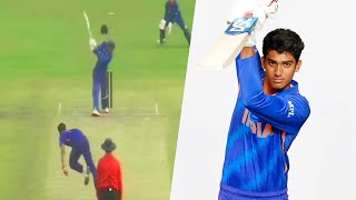 Aneeshwar Gautam  Batting  India U19 Teams Player [upl. by Aimahs]