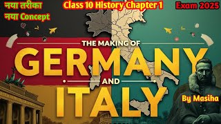 Unification of Germany  The Rise of Nationalism in Europe  Class 10 History Chapter 1 [upl. by Ellinet]