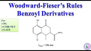 WoodwardFieser rules for benzoyl derivatives [upl. by Rodrigo]