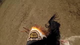 Ride with a saddle bronc competitor at the Wauconda Rodeo [upl. by Cawley]