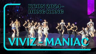 KCON HONG KONG 2024 VIVIZ  MANIAC [upl. by Flo]