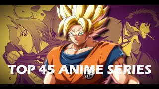 TOP 45 ANIME ALL TIME [upl. by Alvera]