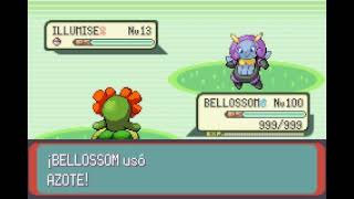 POKEMON EMERALD  BELLOSSOM  AZOTE  FLAIL [upl. by Nesmat818]