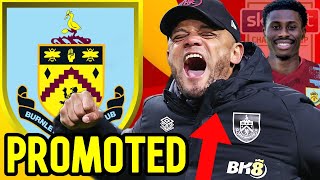 BURNLEY FC PROMOTED TO THE PREMIER LEAGUE [upl. by Iohk]