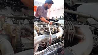 Truck Mechanic 😍amazing shorts automobile short drilltool [upl. by Euginom]