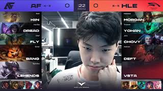 LCK Match 68 AF vs HLE Game 1  LCK Spring 2021 W8D1 Afreeca Freecs vs Hanwha Life Esports G1 [upl. by Reinhold]