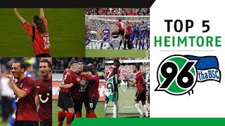 TOP 5  Die schönsten 96Heimtore gegen Hertha BSC [upl. by Ahsyekal648]