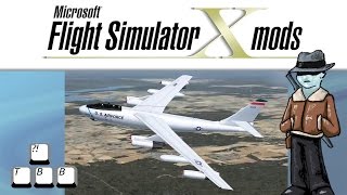 Flight Simulator X Plane Spotlight  Boeing B47 Stratojet [upl. by Retsevel]