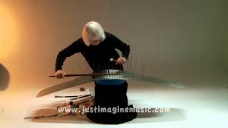 quotThe Wingquot Sound Sculpture Solo  Marilyn Donadt Percussion [upl. by Yenalem]