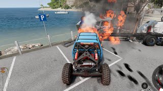 FIRE A4x4 Rebuilding Off Road Truck Amazing Ford Off Road The Best View Amazing OffRoad BeamNGDrive [upl. by Rey]