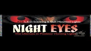 NIGHT EYES Headlamp varminthog hunting light review [upl. by Morell]