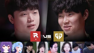 KT vs GEN 중요장면 스트리머 반응 모음  2024 LCK 서머 스플릿 [upl. by Naxor124]