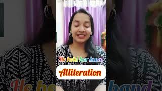 Alliteration  Figure of Speech  For UGC NET PGT TGT KVS NVS Dsssb ugcnet english jrf set [upl. by Acirrej]