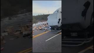 Hwy 17 Accident Ignace Ontario [upl. by Gemina47]