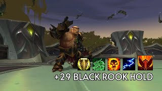 BLACK ROOK HOLD 29  Fury Warrior 3756k Overall [upl. by Harbot]