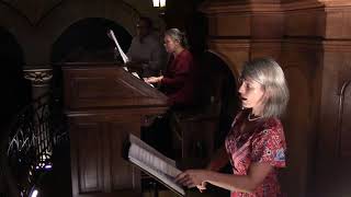 John Rutter The peace of God par Isabelle Fremau soprano et MarieAnge Leurent orgue [upl. by Vitalis]