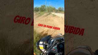 Giro en plena subida que está más inclinado de lo que se aprecia en el vídeo 😳 🔥 ltz400 quads [upl. by Enilesor]