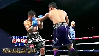 Pinoy Pride 40 Donnie Nietes vs Komgrich Nantapech [upl. by Lenard320]