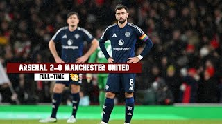 Arsenal vs Manchester United MATCH REACTION [upl. by Riddle]