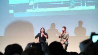 Supernatural Convention  AECON 2  Beginning Of Jareds amp Jensens Panel [upl. by Blanka67]