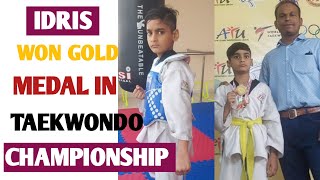 ASR Taekwondo Martial Arts Academy athelete Idris Won gold medal in Taekwondo Championship May 2024 [upl. by Iaras]