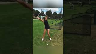 Future Golf Star Claire Hogles Impressive Swing 🌟🏌️‍♀️ [upl. by Lechner]