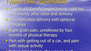 Hip labral tears in the Obstetric Patient presentation for AANA [upl. by Darsie450]