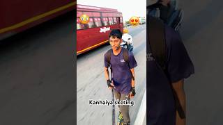 Public reaction in highway 😱😰… newsong shortvideo viralvideo youtube skating skater skate [upl. by Acinomaj428]