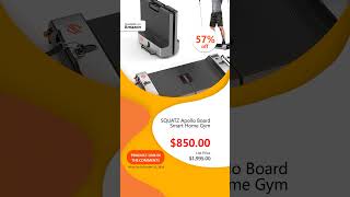 SQUATZ Apollo Board Smart Home Gym [upl. by Attehcnoc]