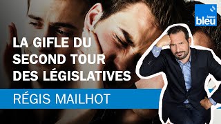 Régis Mailhot  la claque du second tour des législatives [upl. by Suoivatnom979]