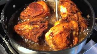 How to Fry Chicken in Lard OMG [upl. by Fabian]