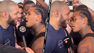 Conor Benn CONFRONTS Chris Eubank Jr in HEATED Confrontation [upl. by Austina]