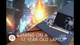 Modern Gaming on a Laptop From 2006 Using the Lenovo Thinkpad 250310U Advanced Dock [upl. by Freyah]