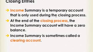 Chapter 4 Closing Entries and Post Closing Trial Balance [upl. by Iand745]