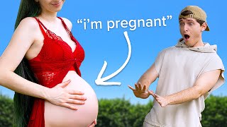 I Got Pregnant To Prank My Boyfriend [upl. by Attenaj]