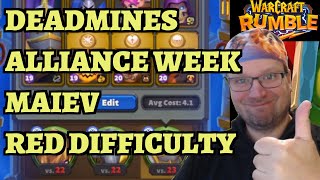 Deadmines Dungeon Guide  Alliance Week  Maiev  Red Difficulty  Warcraft Rumble [upl. by Llydnek]