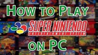 How to Play SNES Games on PC SNES Emulator ZSNES [upl. by Alyse]