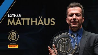 Lothar Matthaus  Interview  Inter Hall of Fame 2018 [upl. by Fayola]