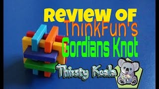 Review of ThinkFun® Gordians Knot [upl. by Ahsat]