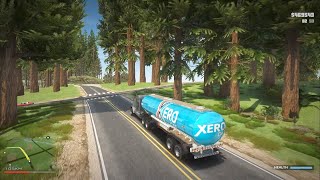 GTA San Andreas remastered RTX graphics Oil Truck Driver  gta sanandreasremastered [upl. by Coleman]