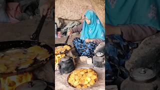 Cave Children Are Rejoiced amp Crave For More of This Yummy Crispy Potato Pakora  Lovely Family [upl. by Ahsitruc]