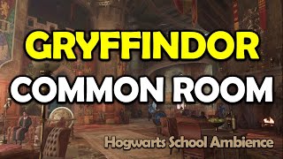 Gryffindor Common Room Tour  Warm and Cozy  Harry Potter Ambience [upl. by Gardiner441]