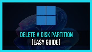 How To Delete a Drive Partition on Windows 10  2024 [upl. by Iris444]