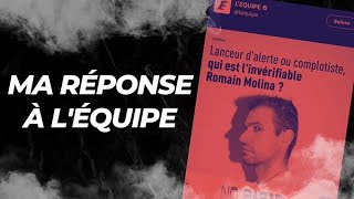 Ma réponse au quotportraitquot de LEquipe Mag [upl. by Xanthe]