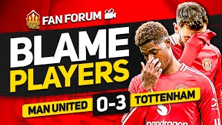 TEN HAGTIME TO GO Man United 03 Spurs  LIVE Fans Forum [upl. by Parhe]