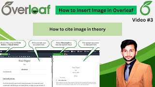 How to insert image in overleafHow to cite image in theory in overleaf [upl. by Sineray]